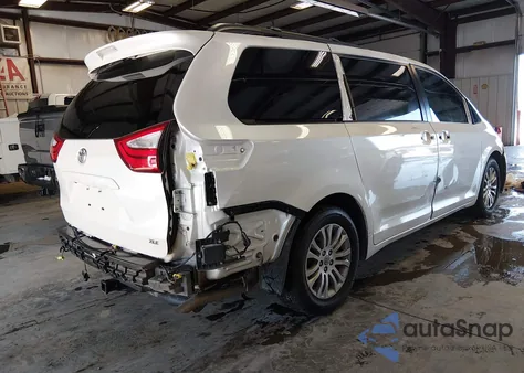 2016 Toyota Sienna Xle 8 Passenger from USA, damaged, VIN 5TDYK3DCXGS736079